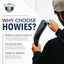 Howies Hockey Tape - 1 Pack Cloth Stick Tape - Multiple Color Options - Strong, Long-Lasting Grip for Hockey Stick, Lacrosse and Baseball