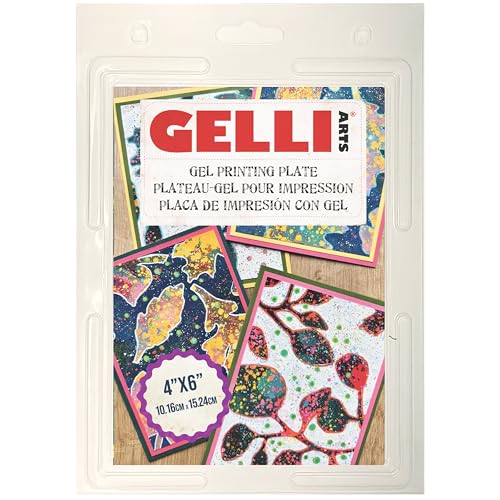 Gelli Arts Perfect Placement Tool - Paper Positioning Tool for Gelli Arts Gel Printing Plate, Clear Acrylic Alignment Gadget, Art Aid for Gel Printing, Printmaking Positioner