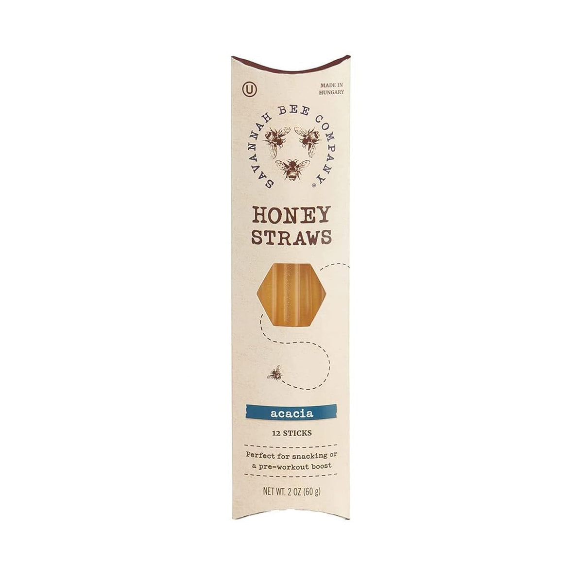 SAVANNAHBEE-HONEYSTRAW-12CT-1PACK