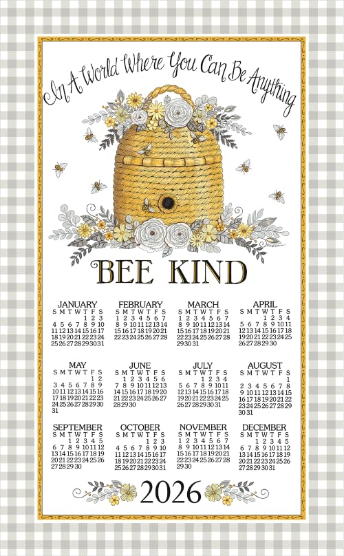 KAYDEE-CALENDTOWEL26-BEEKIND-1PACK