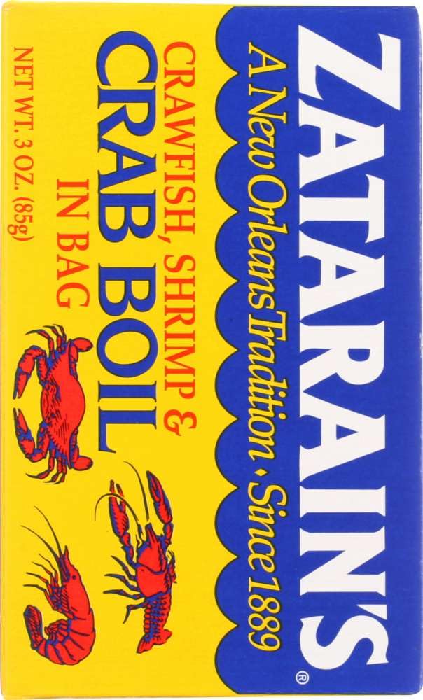 Zatarains Crawfish-Shrimp-Crab Boil In Bag -- 3 oz - 2 pc