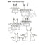 Simplicity Child and Adult Matching Apron Sewing Patterns, Sizes S-L