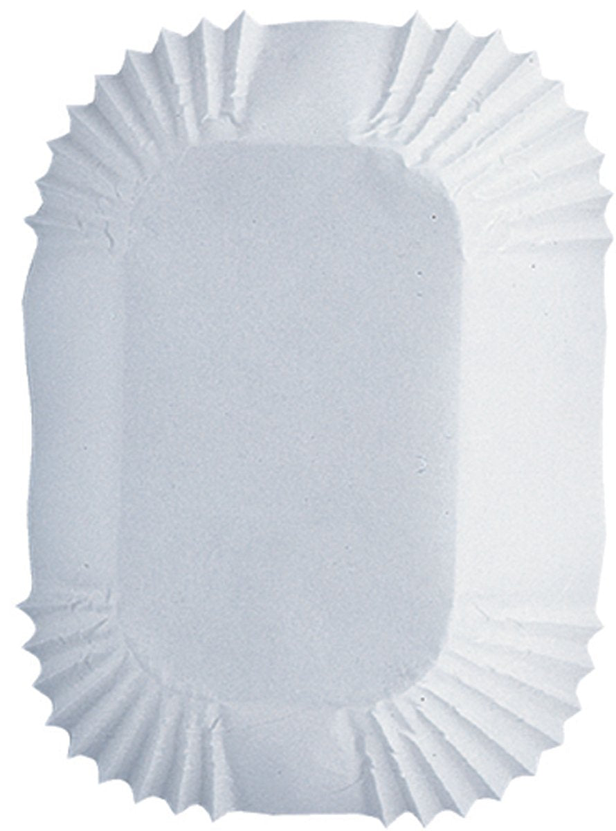 Petite Loaf Cups-White 50/Pkg 1.25"X3.25"