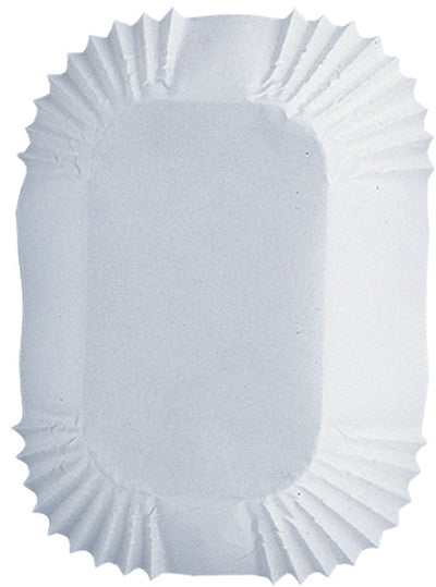 Petite Loaf Cups-White 50/Pkg 1.25"X3.25"