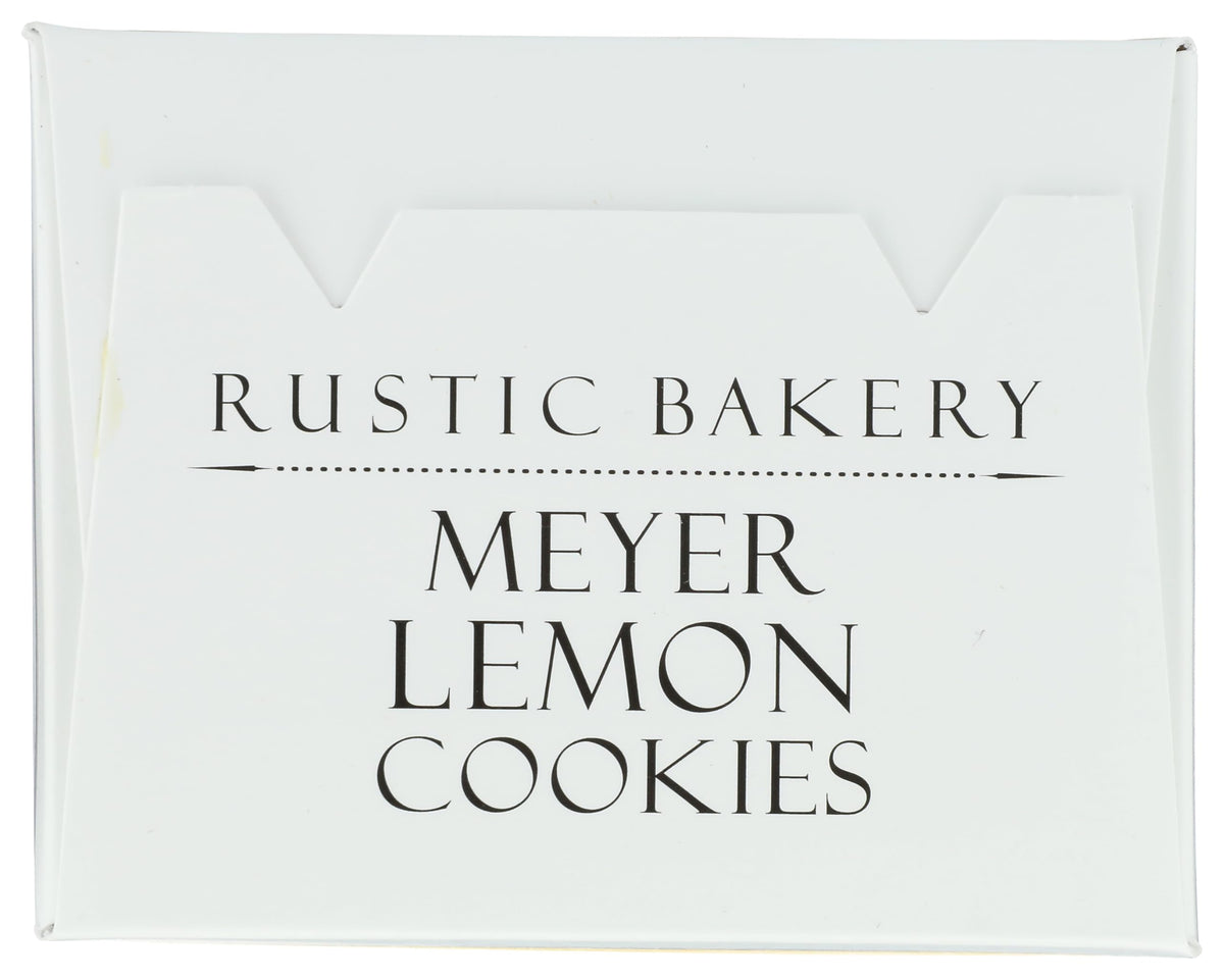 Rustic Bakery, Cookies Meyer Lemon, 6 Ounce