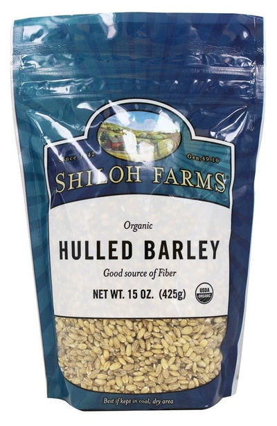 Shiloh Farms Organic Hulled Barley Grain 15 oz