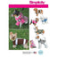 Simplicity S1239 Dog Coat Sewing Pattern for Small, Medium & Large Dogs, Three Sizes