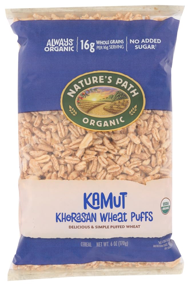 Nature's Path Organic - Cereal Kamut Puffs - 6 oz (pack of 2)