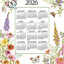 KAYDEE-CALENDTOWEL26-GARDENWALK-1PACK