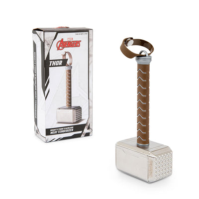 Marvel Mighty Thor Mjolnir Hammer Replica Stainless Steel Meat Tenderizer Pounder | Gourmet Mallet Masher Tool For Beef, Steak, Poultry | BBQ Grilling and Cooking, Home & Kitchen Essentials