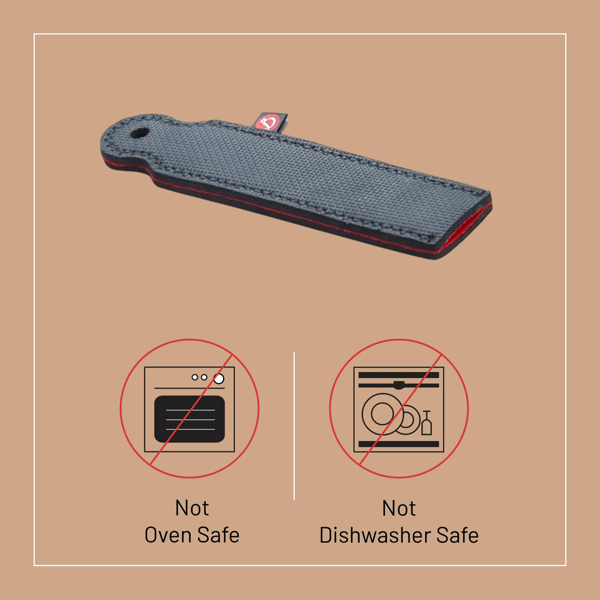 de Buyer Protective Sleeve for Pan Handle - Heat-Resistant Neoprene - Comfortable Grip