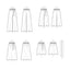 Simplicity S8605 Women's Pull-On Skirt & Wide-Leg Pants Sewing Pattern, Sizes 6-24