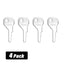 D&D Technologies D&d Magna Latch Replacement Keys 4 Pack