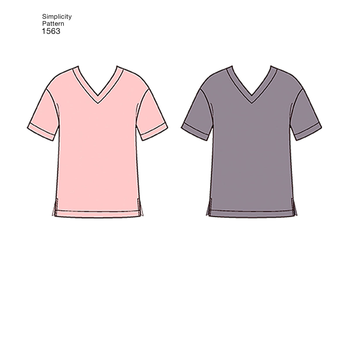 Simplicity S1563 Family Pajama Sewing Pattern, Teens', Men's & Women's Sleepwear, Sizes XS-XL