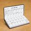 2 Year Planner Calendar Refill - Pocket Sized Calendar Insert - Ideal for Purses, Briefcases, or Backpacks – 6 ¾ inches x 3 5/8 inches White
