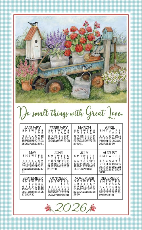 KAYDEE-CALENDTOWEL26-BLUEWAG-1PACK
