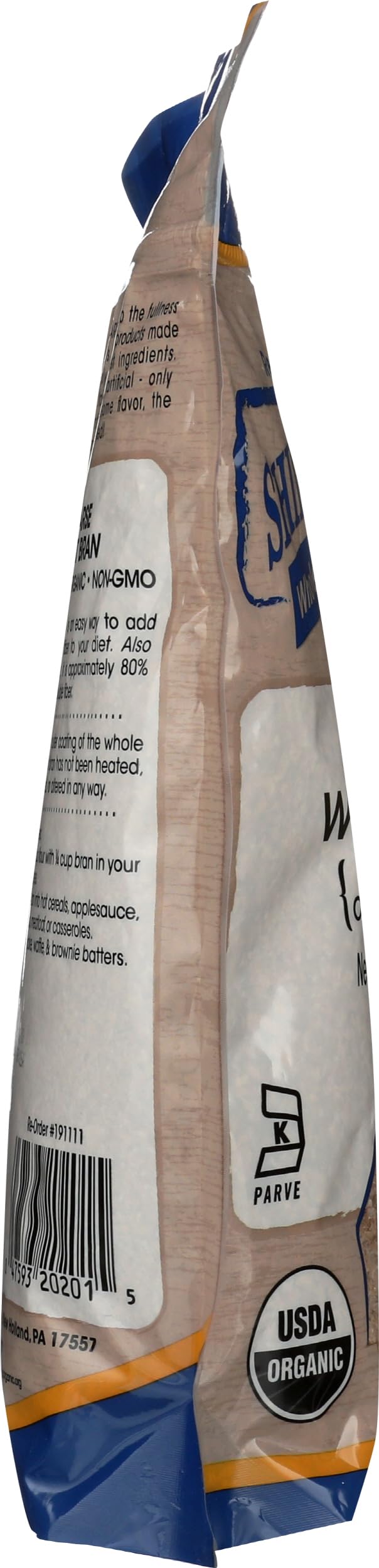 Shiloh Farms Organic Bran Coarse, 16 Oz