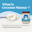 Nutiva Organic Coconut Manna Puréed Coconut Butter, 15 Oz, USDA Organic, Non-GMO, Vegan, Gluten-Free & Keto, Creamy Spread for Smoothies, Oatmeal, Curries & Coconut Milk