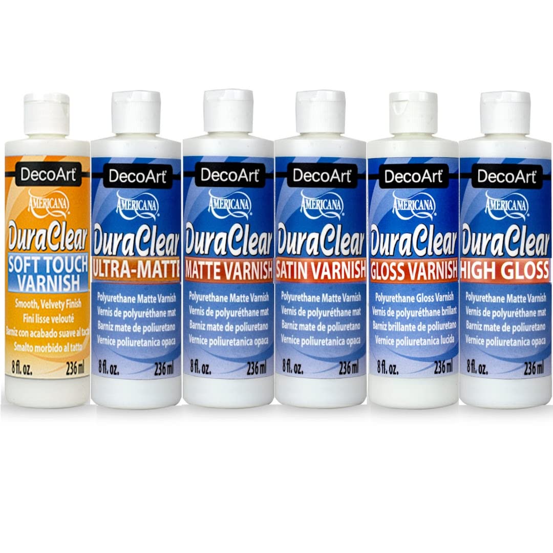 Decoart DuraClear Varnish, Gloss DS19-9, 8 fl oz Bottle