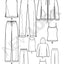 New Look Sewing Pattern 6142 Miss/Men Separates, Size A