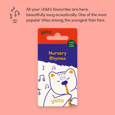 Yoto Nursery Rhymes – Kids Acoustic Musical Card