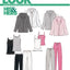 New Look Sewing Pattern 6142 Miss/Men Separates, Size A