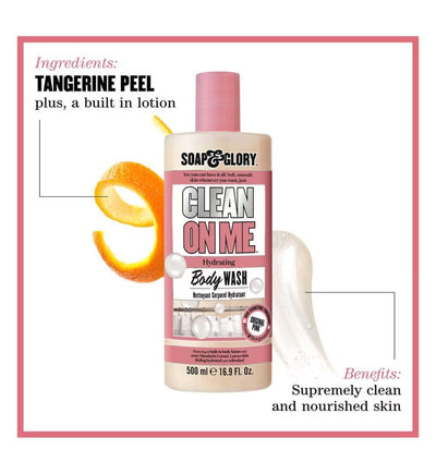 Soap And Glory Gel de Ducha Clean On Me 500 ml, (Pack of 1)