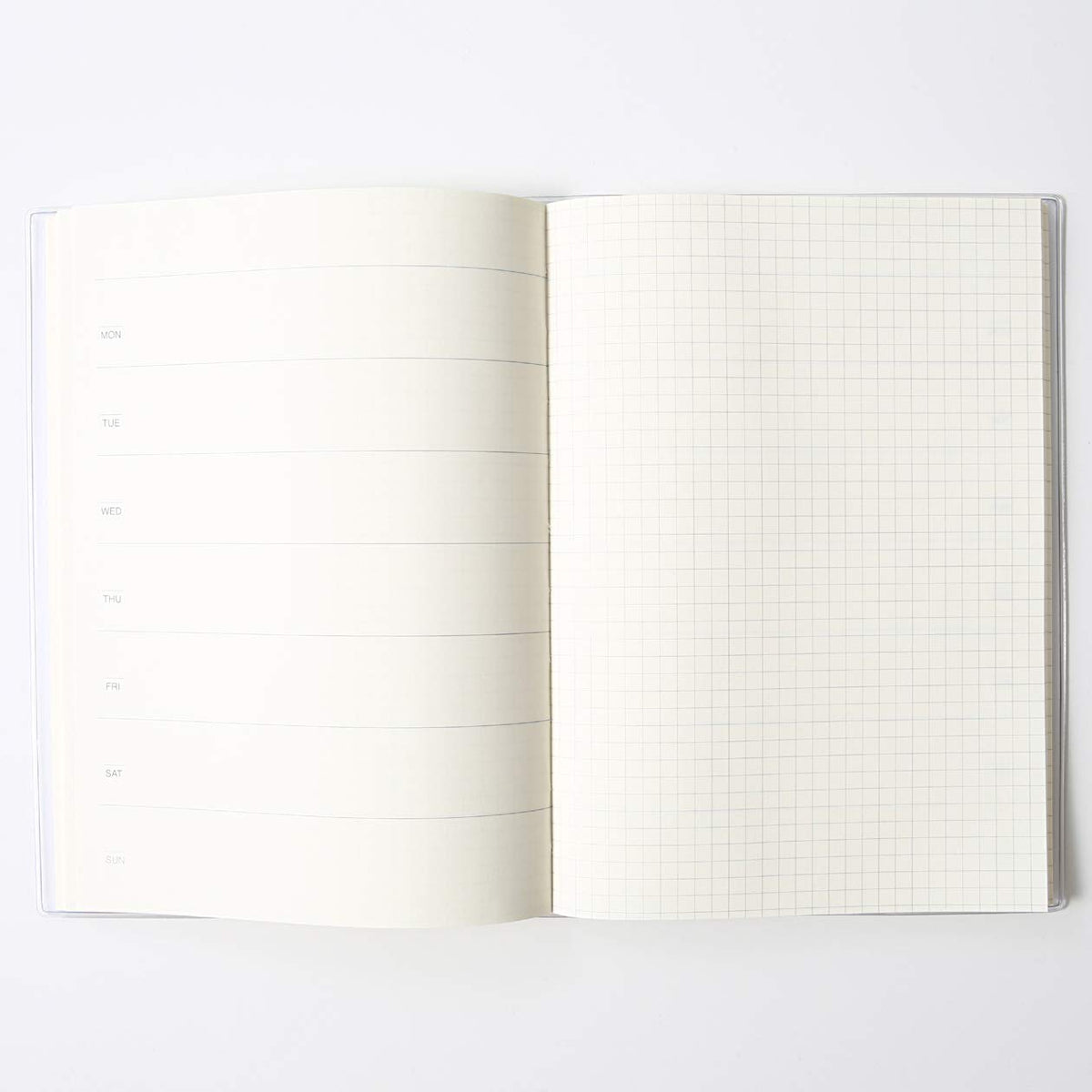 MUJI Free Monthly (15Months) Weekly(65weeks) Planner A5 Size, Schedule Note