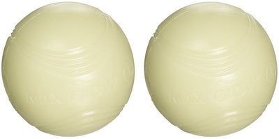 Chuckit! Dog Max Glow Ball Bright Playtime at Night (2 Pack), Large