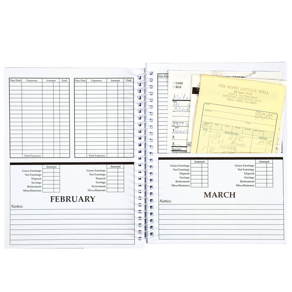 Monthly Bill Organizer