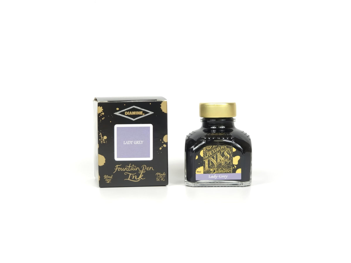 Diamine - 80ml Fountain Pen Ink - Lady Grey