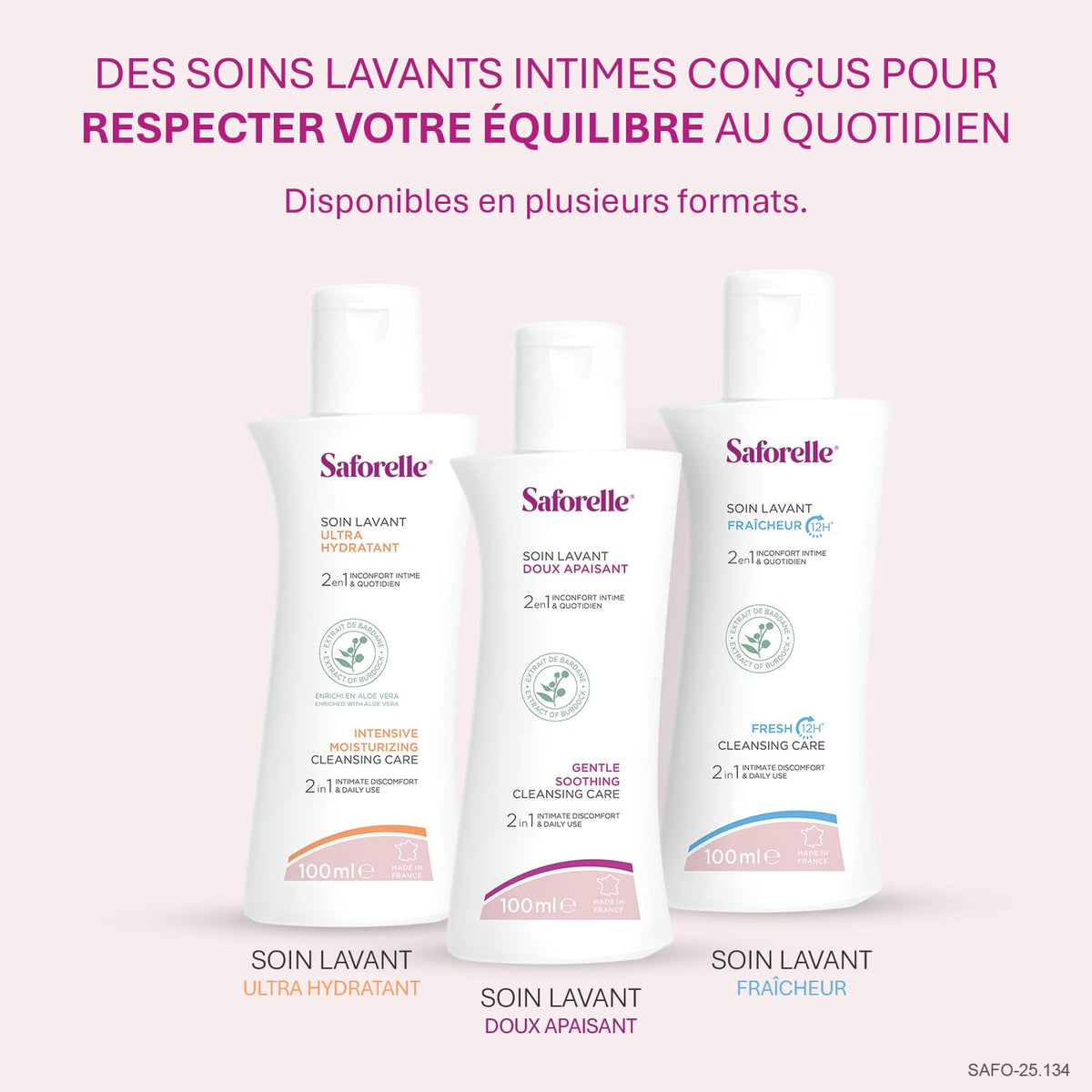 Saforelle Gentle Cleansing Care 2X500ml