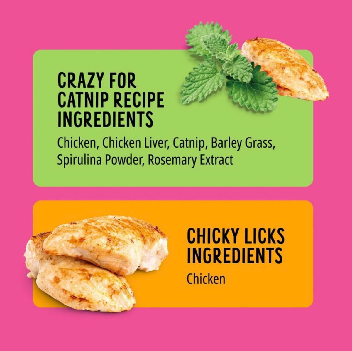 Bonkers Purrpops Freeze-Dried Cat Treats, Catnip and Chicken Flavors, Epic Value Pack, 32 Count