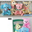 Simplicity S2613 Stuffed Animal Sewing Pattern, Elephant, Giraffe, Pig & Cat Plush Toys, One Size