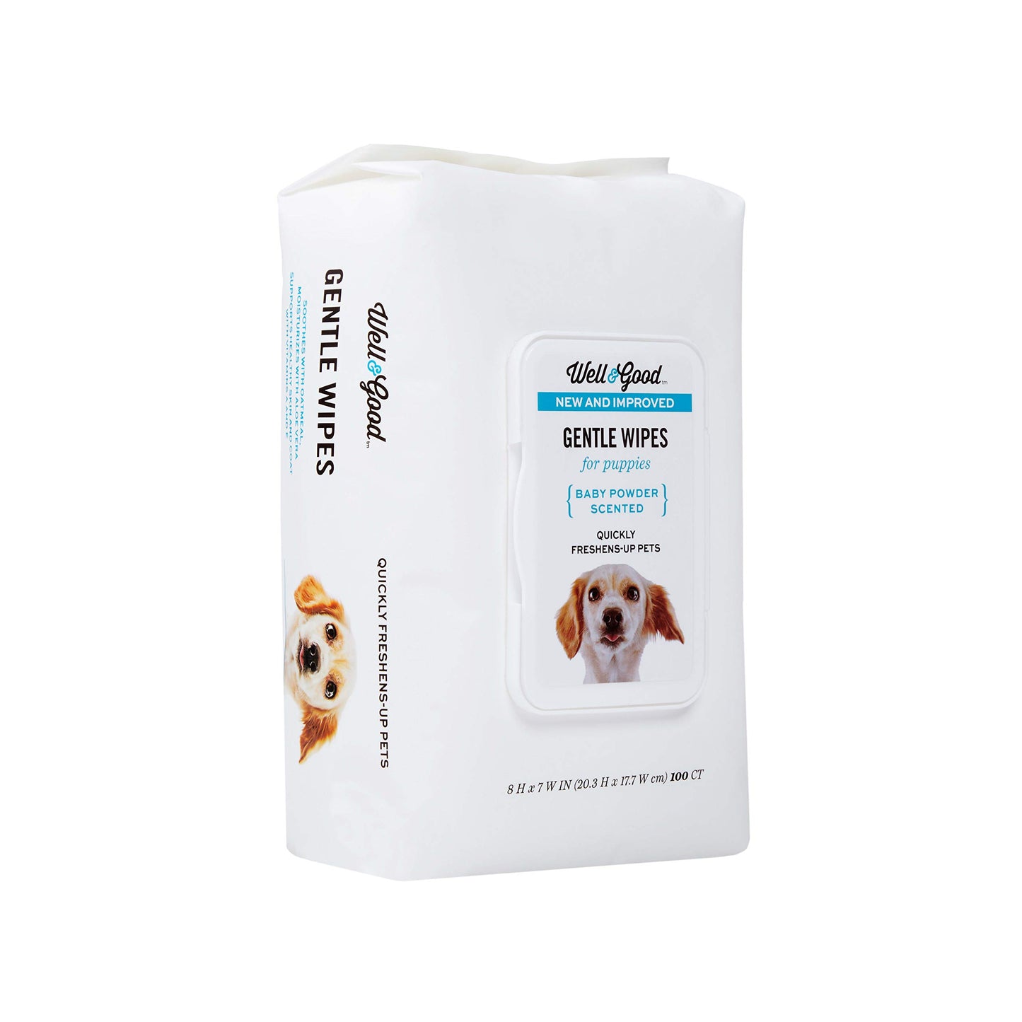 Petco Brand - Well & Good Gentle Puppy Grooming Wipes, Pack of 100, 100 CT