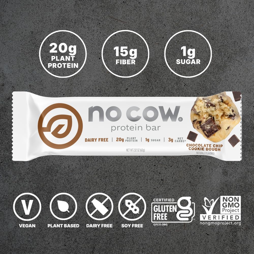 No Cow Key Lime Pie Vegan Protein Bars