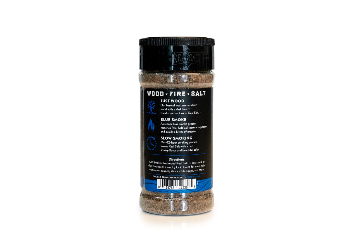 REDMOND Real Salt Smoked Salt, 5.5 oz shaker (FLAVOR)