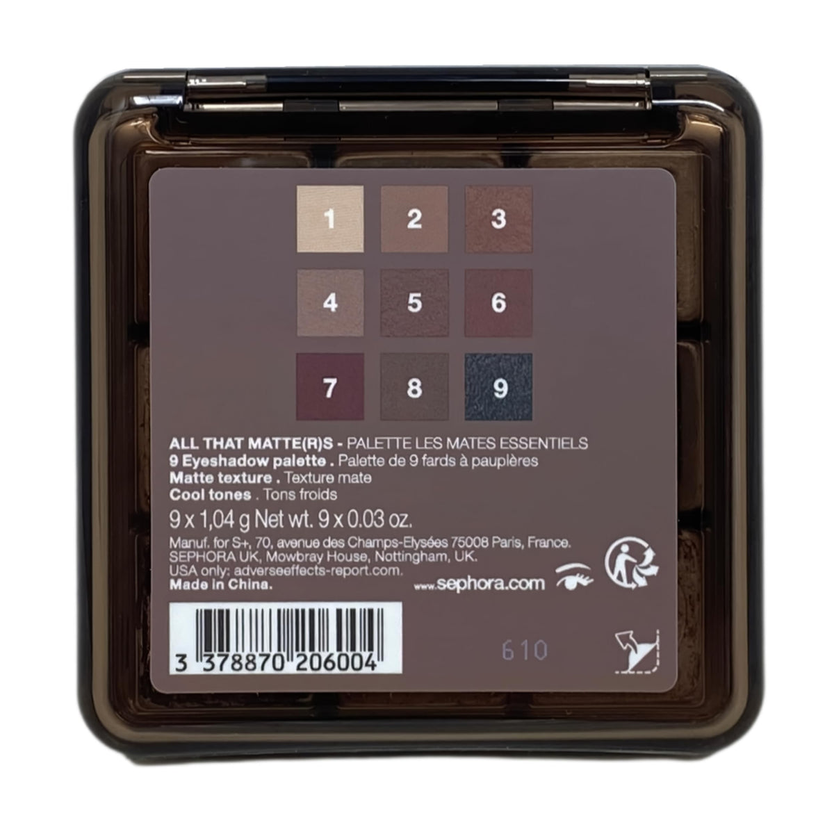 SEPHORA COLLECTION All That Matters Eye Palette Cool Tones.