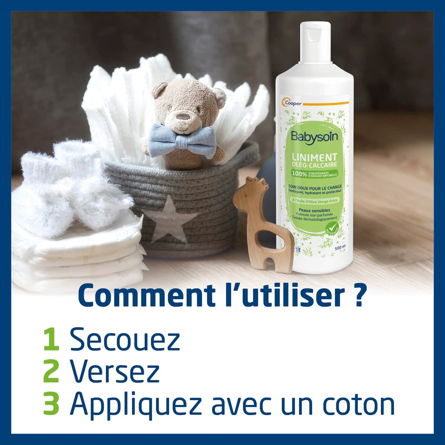 Cooper-Liniment Oleo Calcaire Cooper, 500 ml