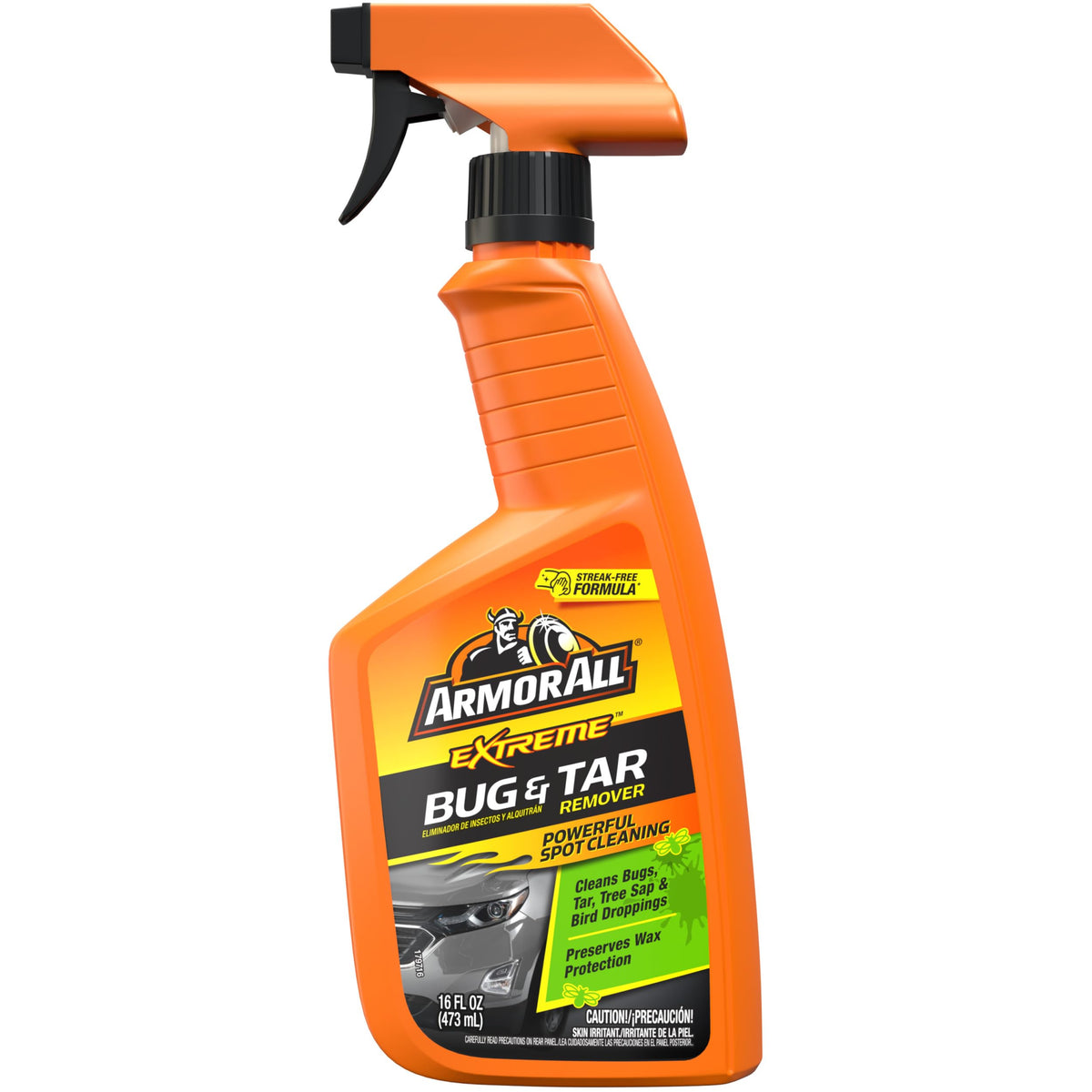 Armor All Extreme Bug and Tar Remover, 16 fl oz Spray Bottle, Spray Cleaner and Car Bug Remover