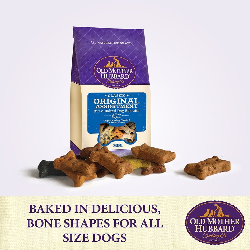 Old Mother Hubbard Crunchy Classic Natural Dog Treats - Original Assortment (2 Pack)