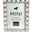 Studio Decor Silver Tone Imitation Pearl Metal Mini Picture Frame, 2 X 3 (Standard Version)