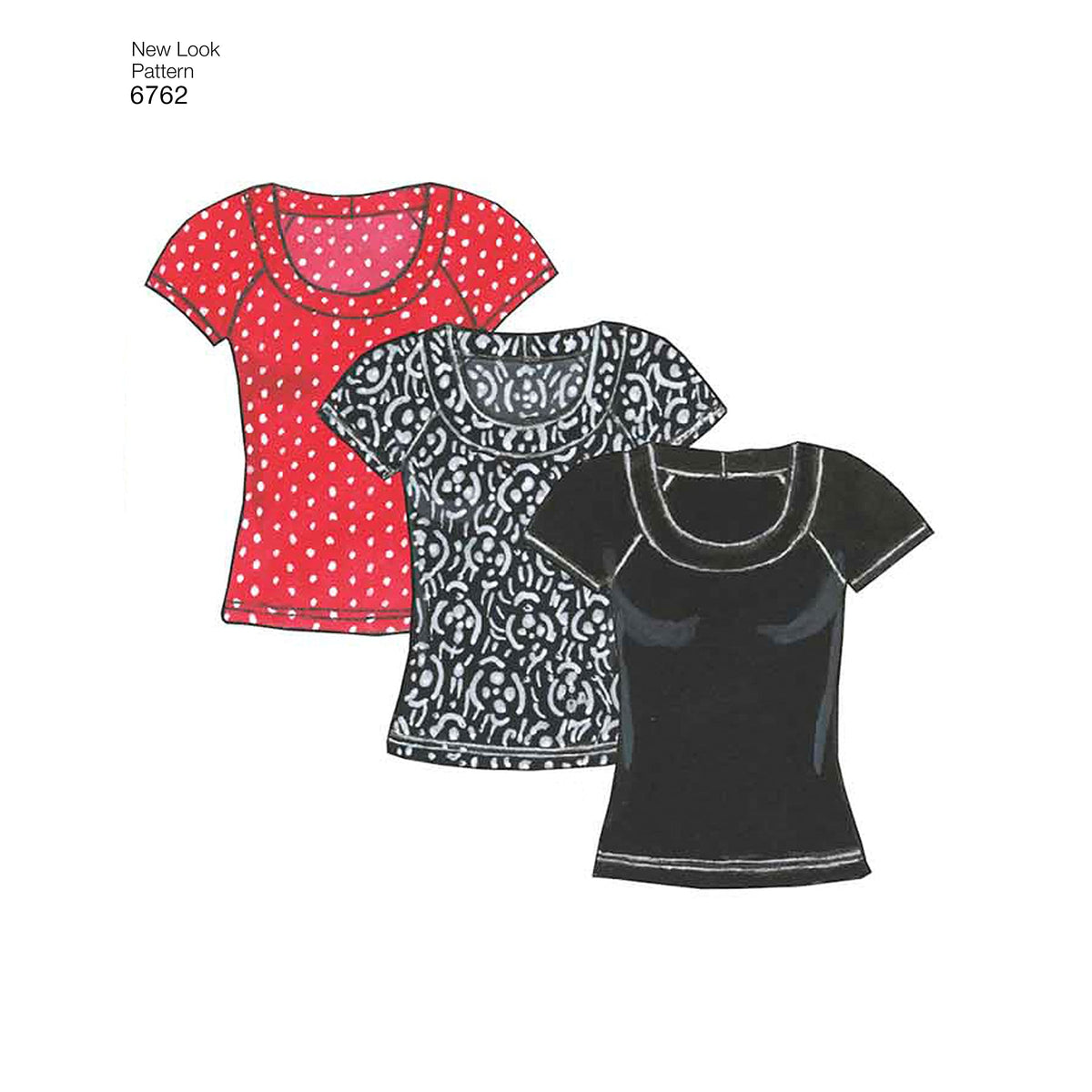 New Look N6762 Easy-to-Sew Women's Tops, Pants & Skirts Sewing Pattern, Sizes XS-XL