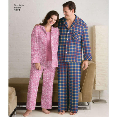 Simplicity Sewing Pattern 3971 Plus Size Sleepwear