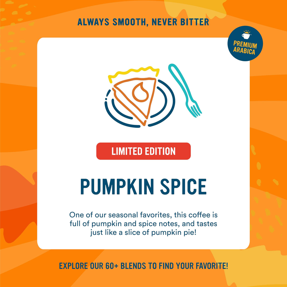 Cameron's Coffee Holiday Single Serve Pods, Flavored, Pumpkin Spice, 12 Count