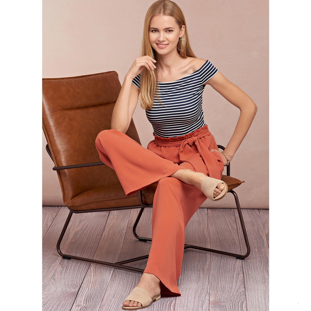 Simplicity S8605 Women's Pull-On Skirt & Wide-Leg Pants Sewing Pattern, Sizes 6-24