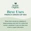 Simply Organic French Onion Dip, Certified Organic, Kosher, Mixes