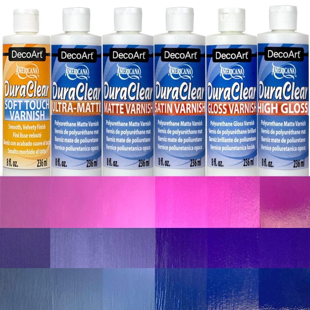 Decoart DuraClear Varnish, Gloss DS19-9, 8 fl oz Bottle