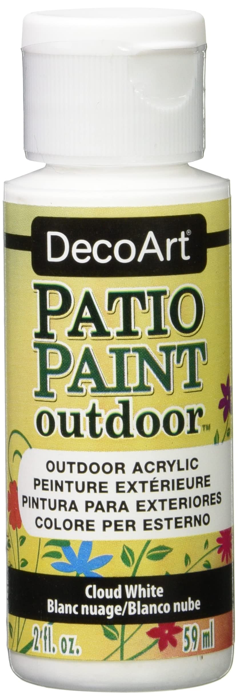 DECOART-PATIOPAINT-CLOUDWHT-2OZ-1PACK