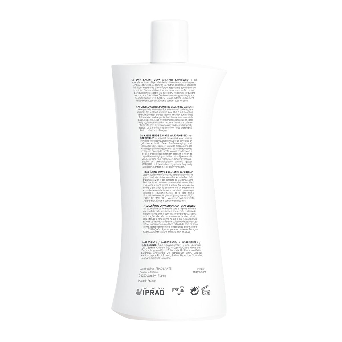 Saforelle Gentle Cleansing Care 2X500ml
